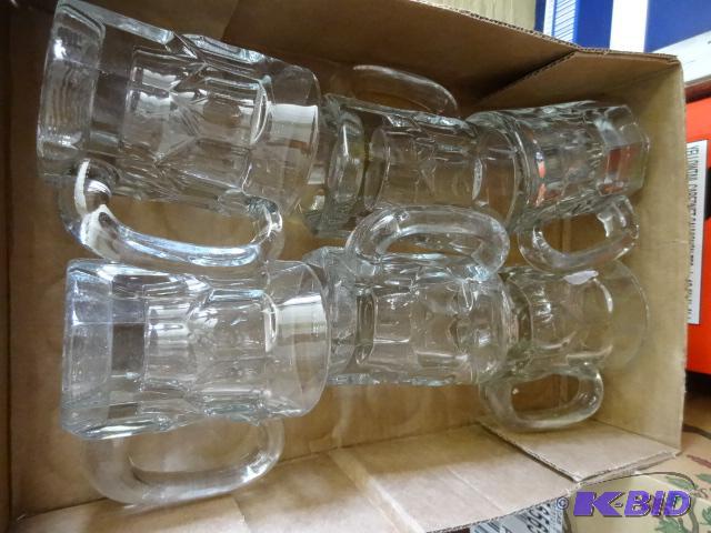 lot 119 image: 6 beer mugs...