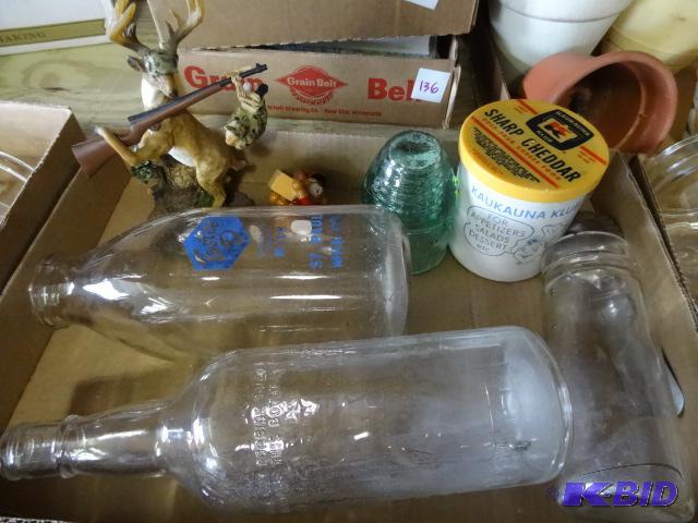 lot 137 image: Vintage bottles and more....