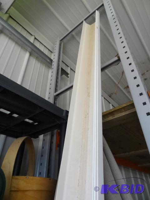 lot 154 image: 3 pieces of Vinyl Gutter. 10...