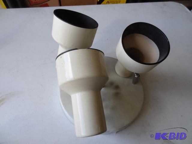 lot 161 image: 3 Bulb Multi Directional Ceiling Light...