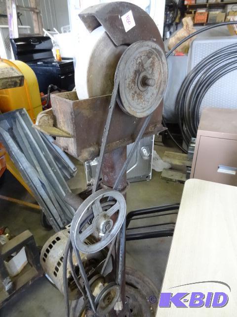 lot 180 image: Electric Wet Grinder on Stand...