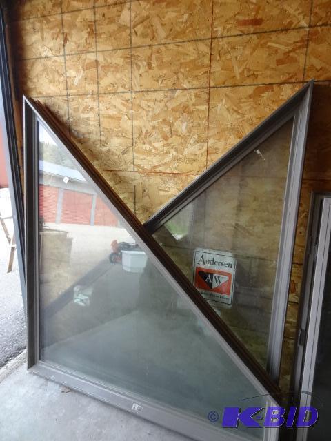 lot 27 image: New Anderson Windows. 58 x 64 x 4. 12  12 pi...