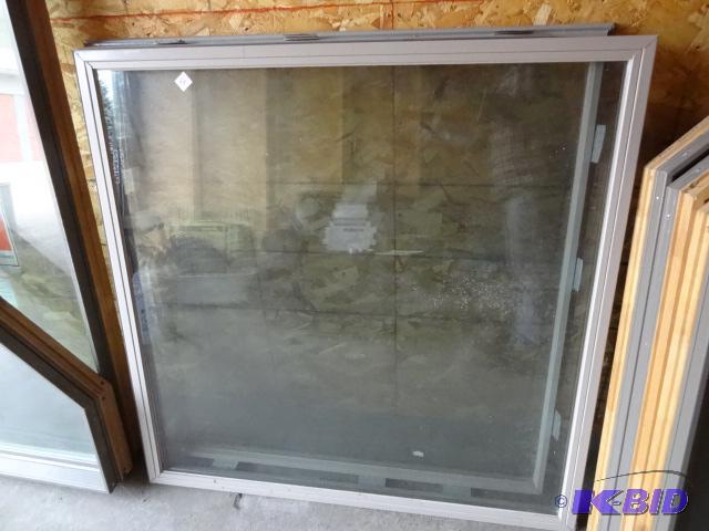 lot 28 image: 2 new windows designed for brick mold or bric...