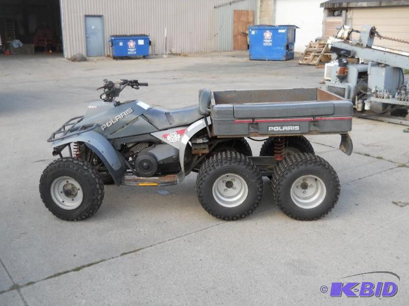 1998 Polaris Big Boss 4x6 ATV. Runs. | DPH Landscape, ATV Auction | K-BID