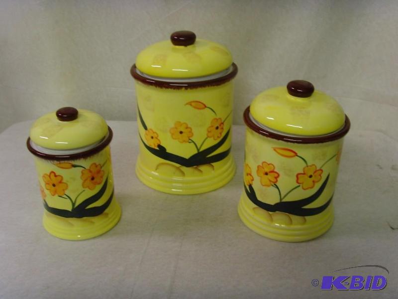 Oriental Garden Canister Set