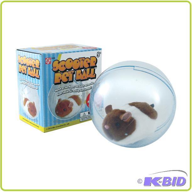 Scooter Ball Interactive Pet Toy