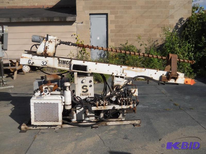 lot 1 image: Simco 2400 SK-1 Drill  Drilling Rig