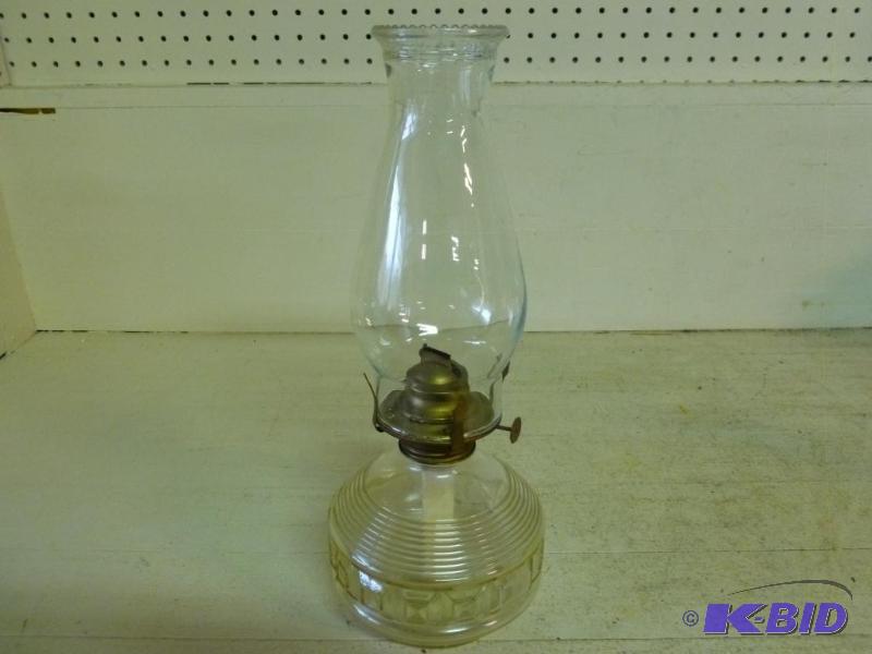 lot 108 image: Large Kadaan oil lamp that measures 14 14&qu...