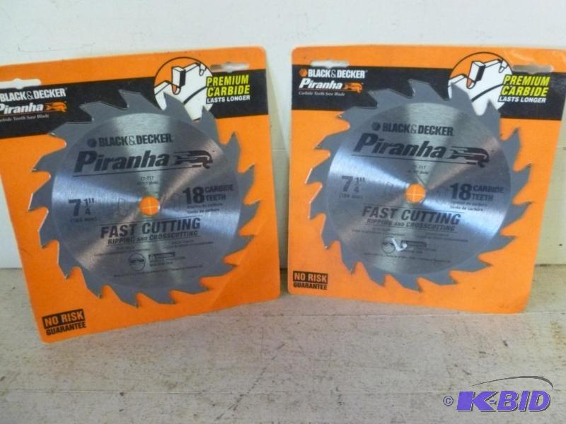 lot 164 image: Lot of two Black & Decker Piranha 7 14&q...