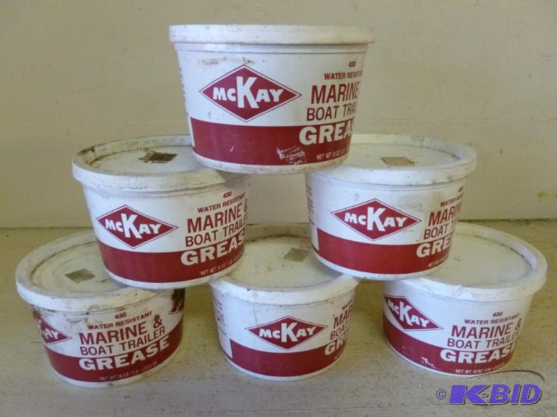 lot 210 image: Lot of six McKay 1 lbs. water resistant marin...