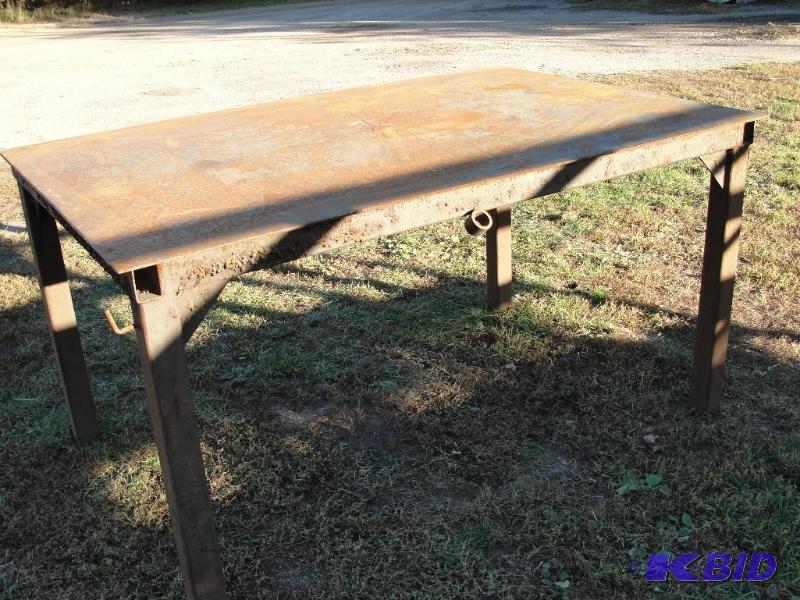 4 X 6 X 40&quot Ht. Welding  Work Table 1...