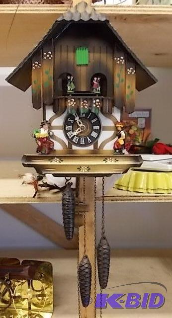 lot 19 image: Vintage Cuckoo Clock (Marked W. Germany 9-74)...