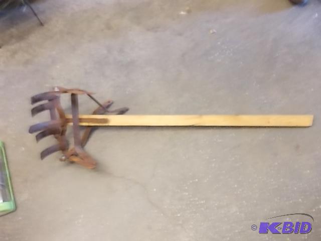lot 37 image: Vintage Plowing Implement...