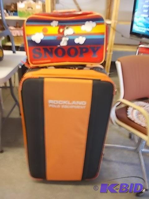 snoopy rolling luggage