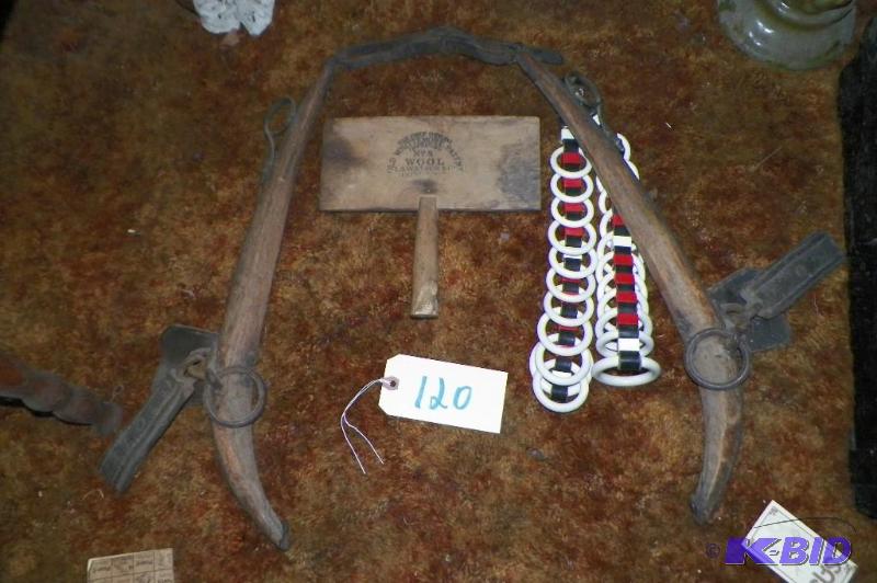 lot 120 image: Horse Items