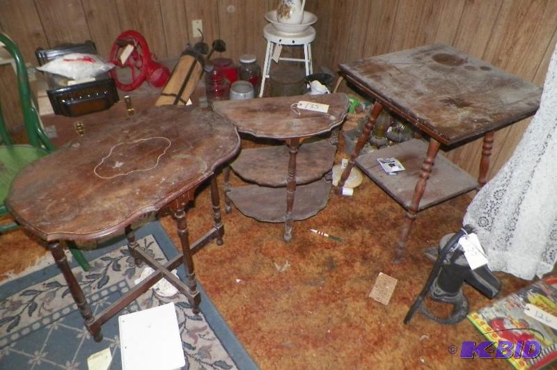lot 135 image: 3 Tables