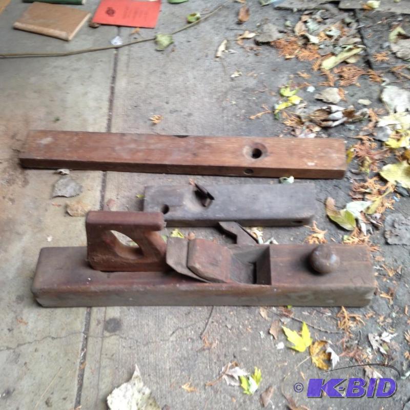 lot 148 image: Antique Wood Tools