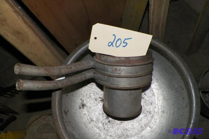 lot 205 image: Ice Cream Maker, Press and separator
