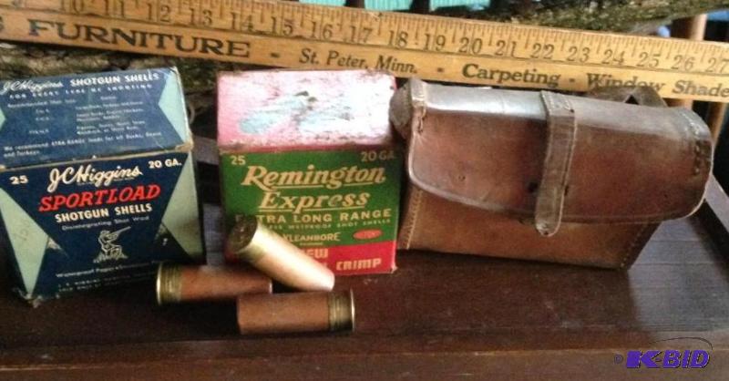 lot 268 image: Lot of old paper shotgun shells