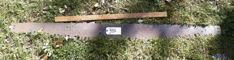 lot 302 image: 66 inch Saw Blade