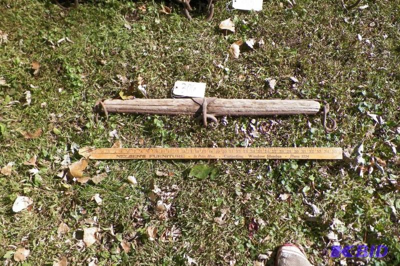 lot 306 image: Antique Horse Yoke Harness