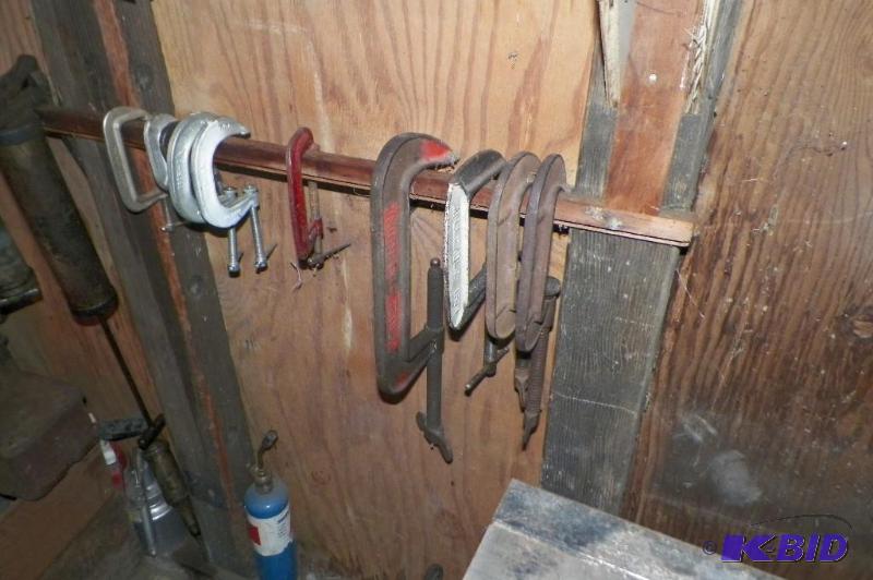 lot 34 image: 10 C-Clamps