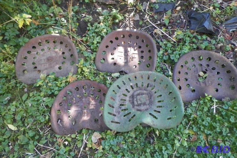 lot 346 image: 3 Tractor Seats