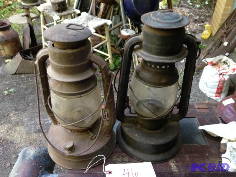 lot 46 image: Two Antique Lanterns
