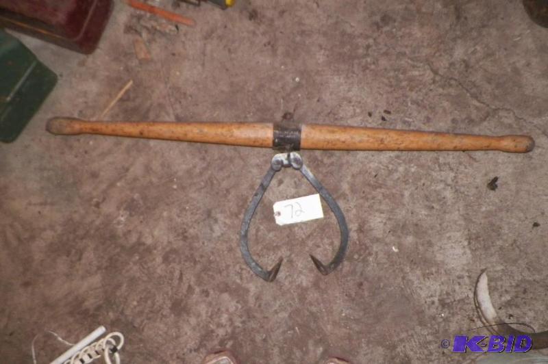 lot 72 image: Log Carrier
