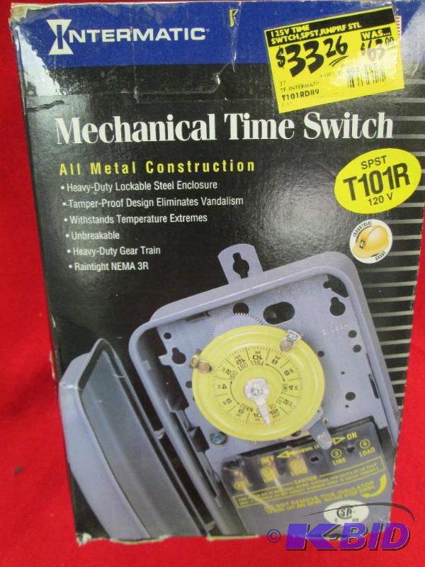 Intermatic Mechanical time switch All Metal c...