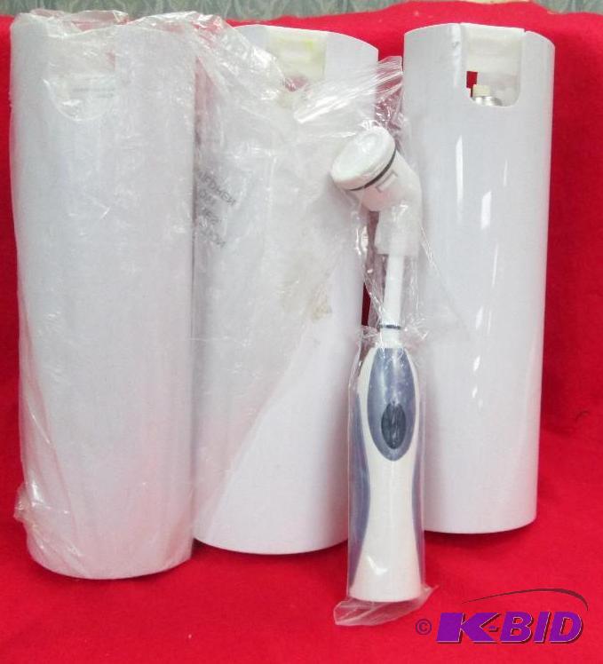 Qty 3 Toothpaste dispenser w battery toothbr...