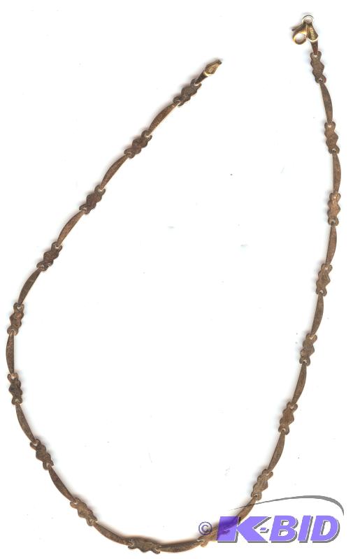 TRI COLOR NECKLACE 4.6 dwt (pennyweight) Spec...