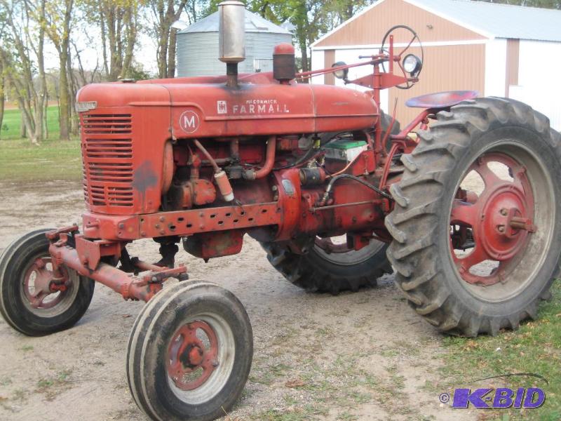 Farmall M Tractor Wide Wheel
