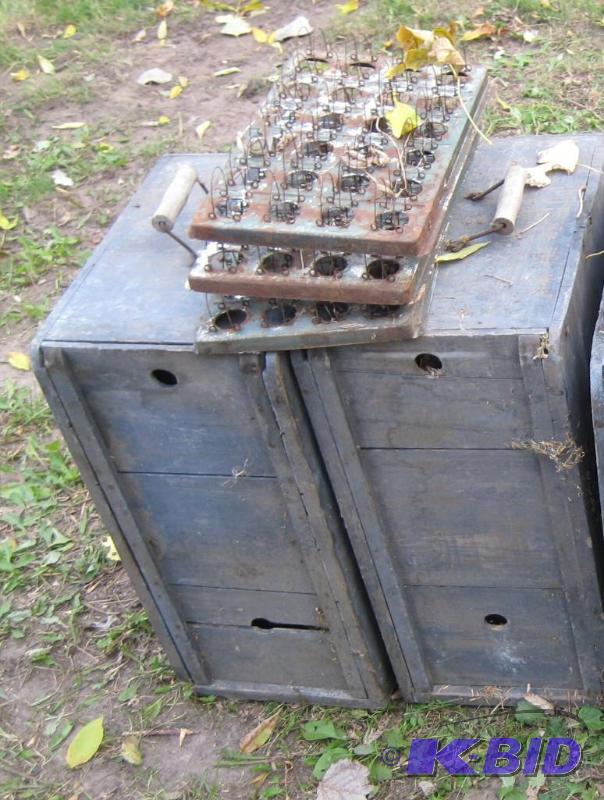 Vintage Egg Crates