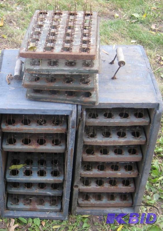 Vintage Egg Crates