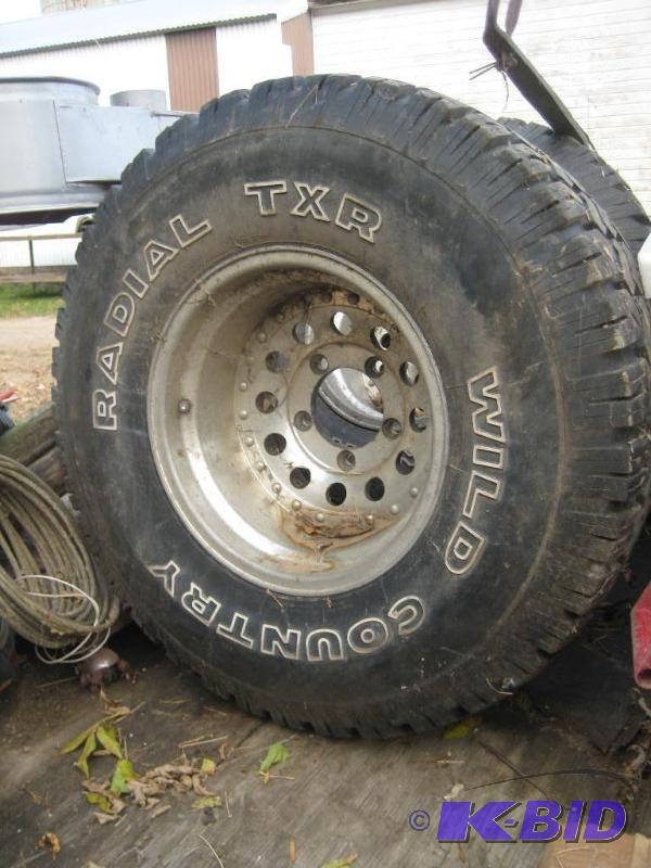 Ford F150 Rims and Tire (Set of 4)