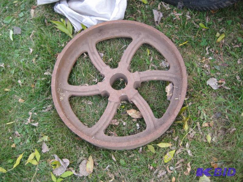 Antique Tractor Steel Wheel