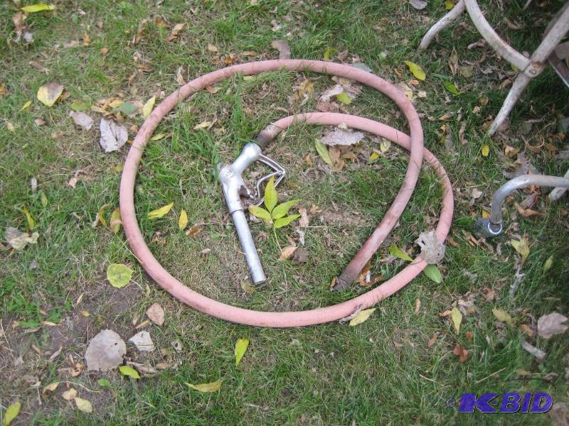 Vintage Fuel Nozzle and Hose