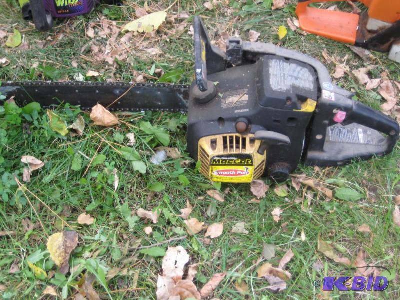 Group of Chainsaws for parts or repair