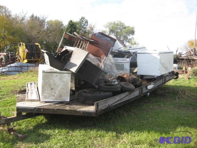 Trailer full of Scrap Metal