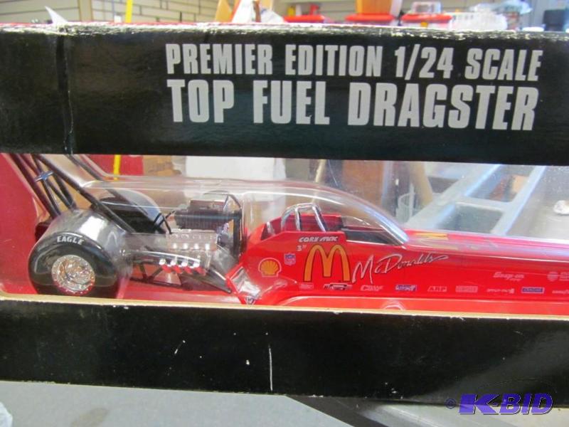 lot 1 image: 1996 Racing Champions 124 Scale Die Cast Cory McDonalds TF Dragster NHRA