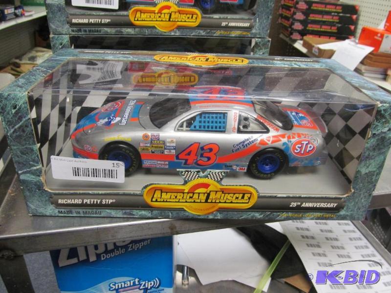 1996 Ertl American Muscle 43 Richard Petty Stp 25th Anniversary Nascar 1 18 Die Cast Car Man Cave Auction 15 Nascar Nhra Die Cast Cars Part 1 K Bid