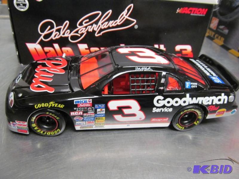 lot 49 image: 1997 #3 Dale Earnhardt GMGW Plus NASCAR 124 Die Cast Car by Action