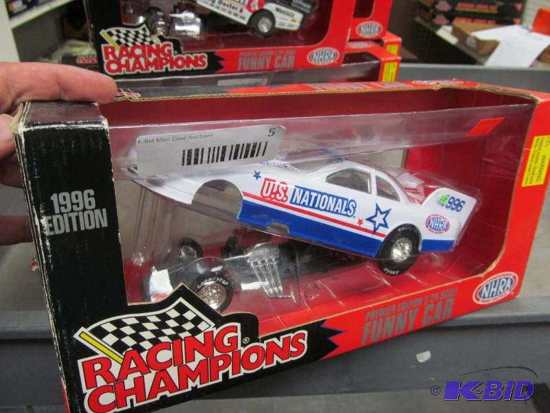 lot 5 image: 1996 Racing Champions 124 Scale Die Cast ,96 US National Commemorative TF Funny Car NHRA