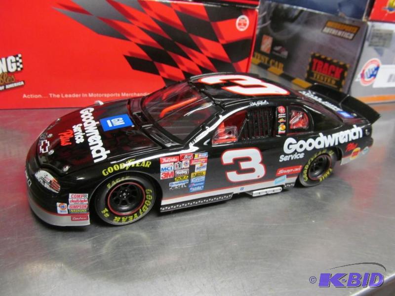 lot 50 image: 1999 #3 Dale Earnhardt GMGW Service Plus NASCAR 124 Die Cast Car by Action