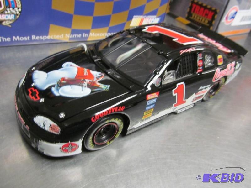 lot 51 image: 1998 #1 Dale Earnhardt Jr Coca Cola Bolar Bear NASCAR 124 Die Cast Car by Action