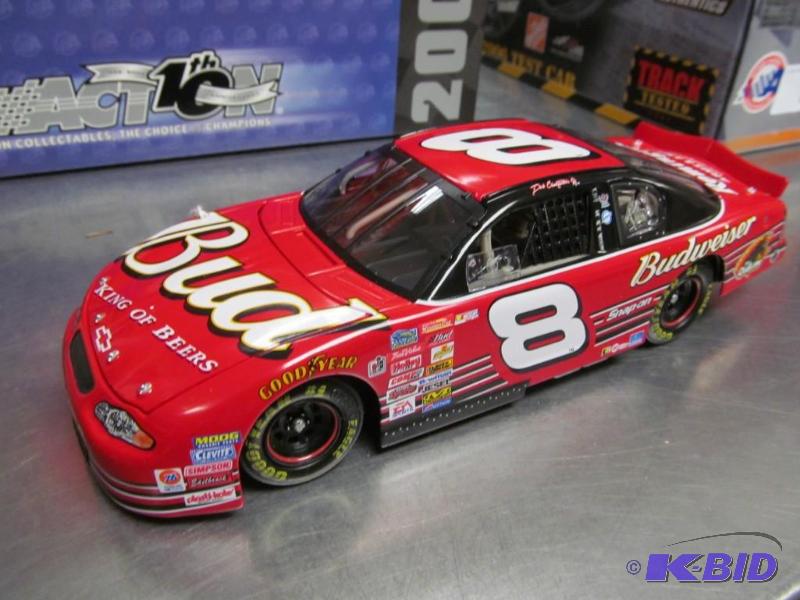 lot 52 image: 2002 #8 Dale Earnhardt Budweiser NASCAR 124 Die Cast Car by Action