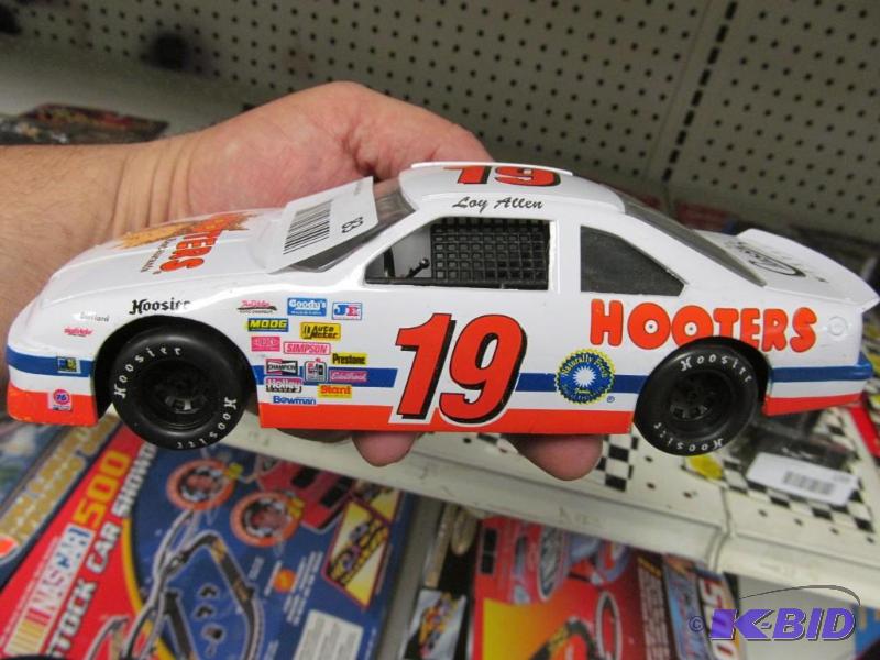 lot 83 image: #19 Loy Allen Loose Racing Champions 124 NASCAR Die Cast Car
