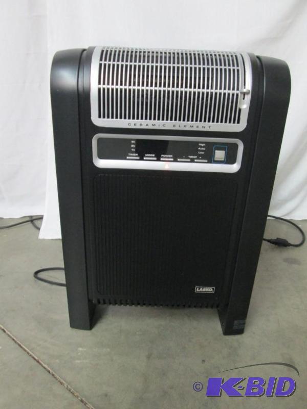 lot 8 image: Lasko 1500 Watt Cyclonic Heater