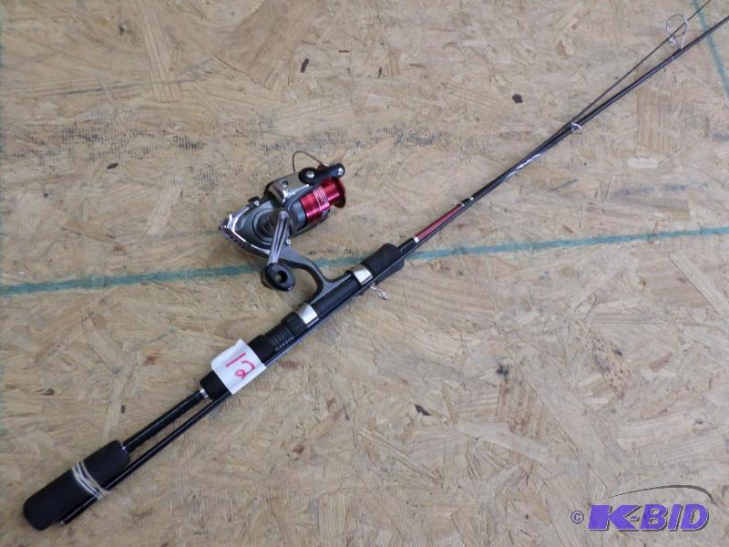 Shock 2-Piece 6ft Rod With Mathcing Reel...